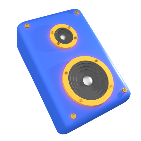 Alto-falante  3D Icon