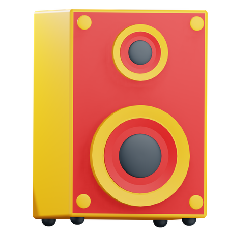 Alto-falante  3D Icon