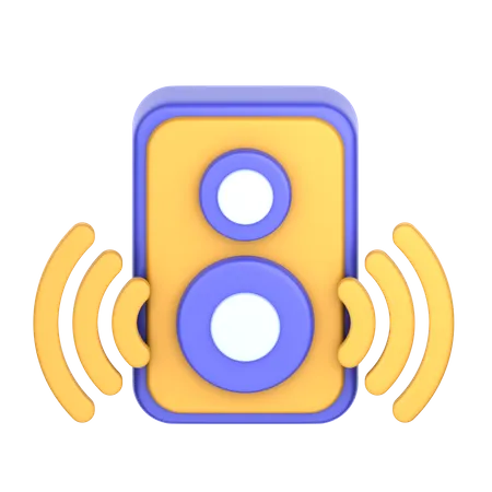 Alto-falante  3D Icon