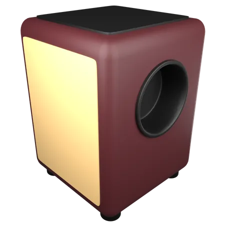 Alto-falante baixo  3D Icon
