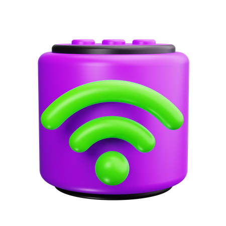 Alto-falante Bluetooth  3D Icon