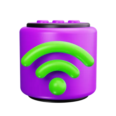 Alto-falante Bluetooth  3D Icon