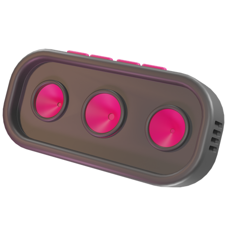 Alto-falante Bluetooth  3D Icon