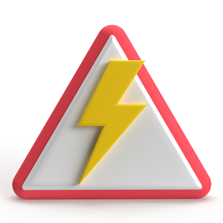 Alto voltaje  3D Icon