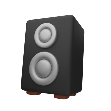 Altoparlante  3D Icon