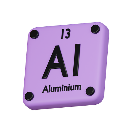 Aluminio  3D Icon