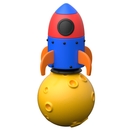 Alunissage  3D Icon