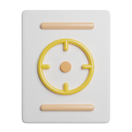 Alvo  3D Icon