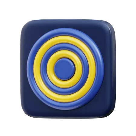 Alvo  3D Icon