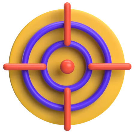 Alvo  3D Icon