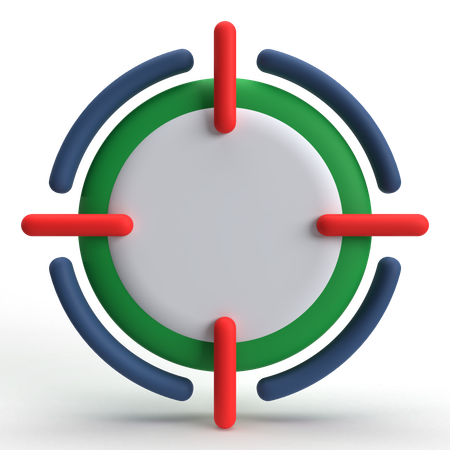 Alvo  3D Icon