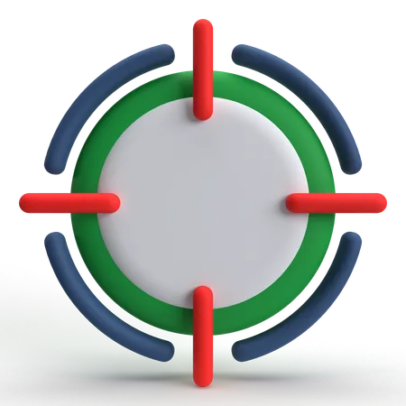 Alvo  3D Icon