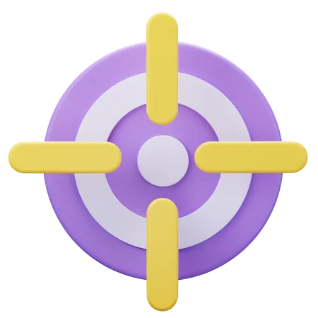 Alvo  3D Icon