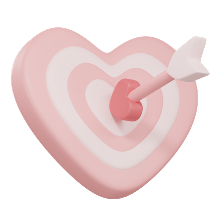 Amor alvo  3D Icon