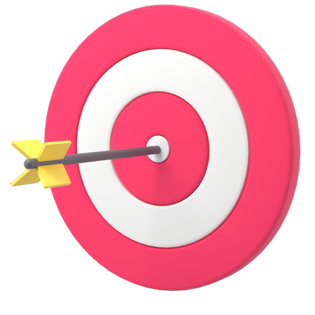 Alvo de dardos  3D Icon