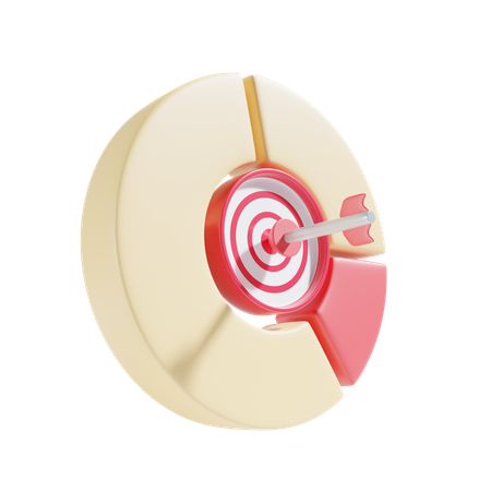 Alvo de negócios  3D Icon