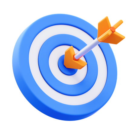 Alvo de negócios  3D Icon