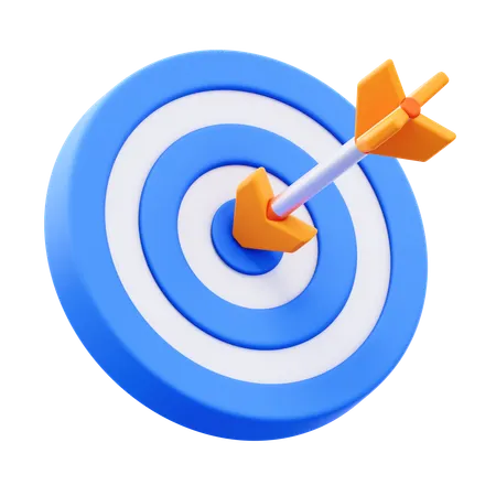 Alvo de negócios  3D Icon