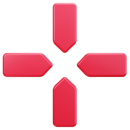 Foco alvo  3D Icon