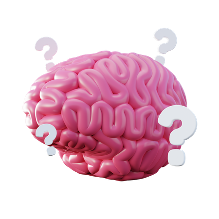 Alzheimer Memory Loss  3D Icon