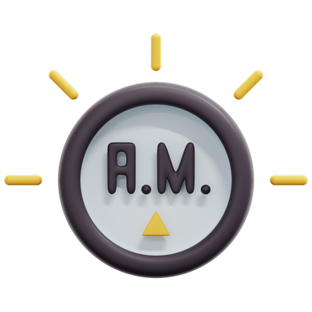 Am  3D Icon