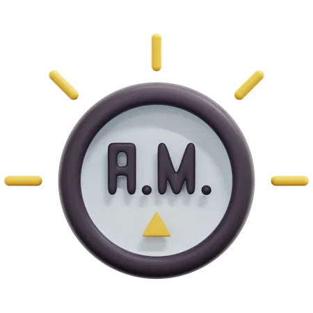 Am  3D Icon