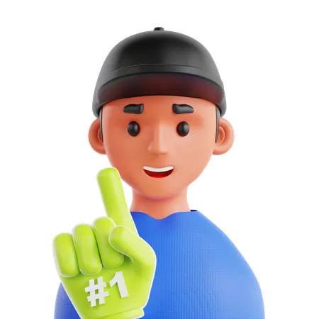 Amateurs de pickleball  3D Icon