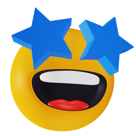 Amazed  3D Icon