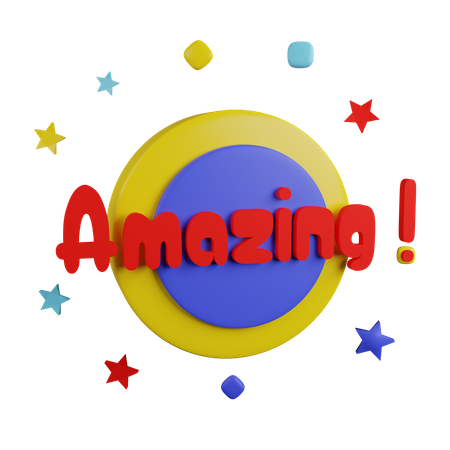 Amazing  3D Icon