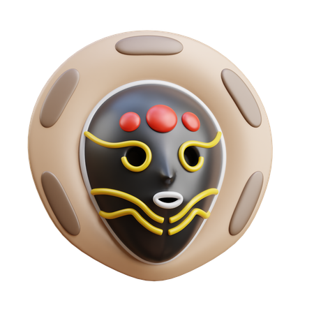 Amazon Mask  3D Icon