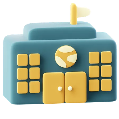 Ambassade  3D Icon