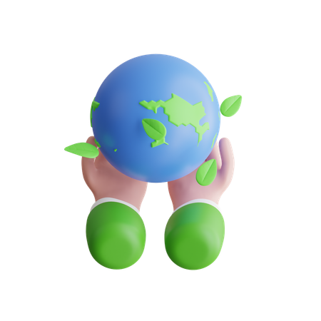 Ambientalismo  3D Icon