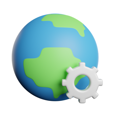 Ambiente ecológico  3D Icon