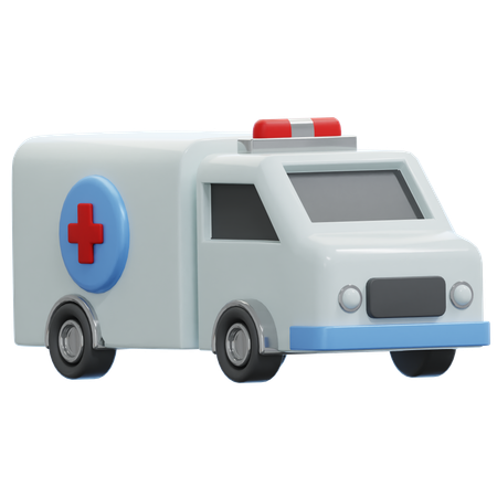 Ambulance  3D Icon