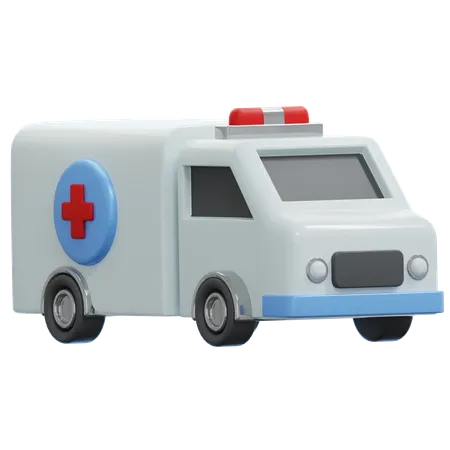 Ambulance  3D Icon