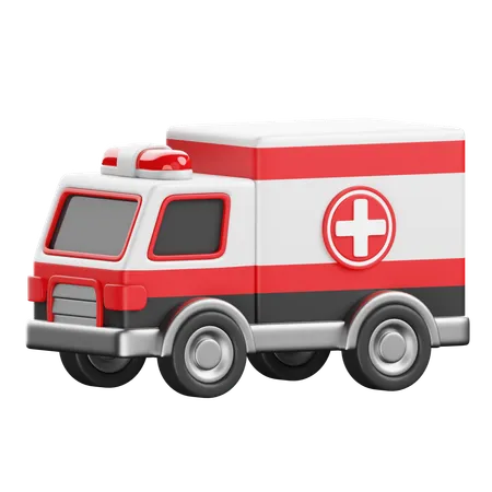 Ambulance  3D Icon