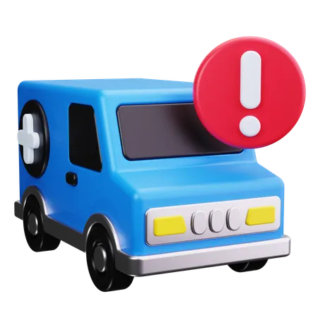 Ambulance  3D Icon