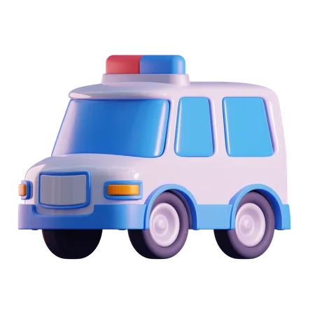 Ambulance  3D Icon