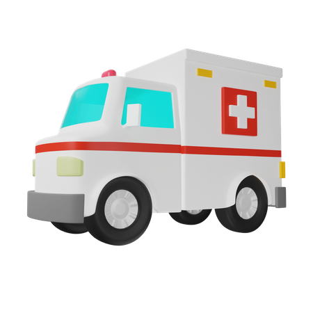 Ambulance  3D Icon