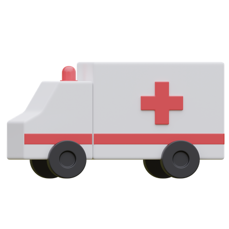 Ambulance  3D Icon