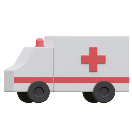 Ambulance  3D Icon