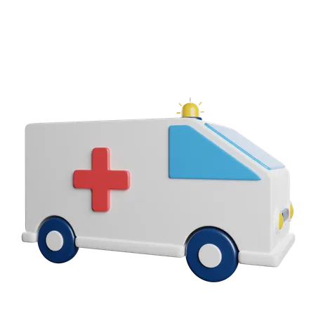 Ambulance  3D Icon