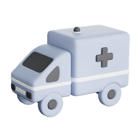 Ambulance  3D Icon