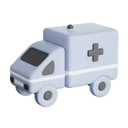 Ambulance  3D Icon