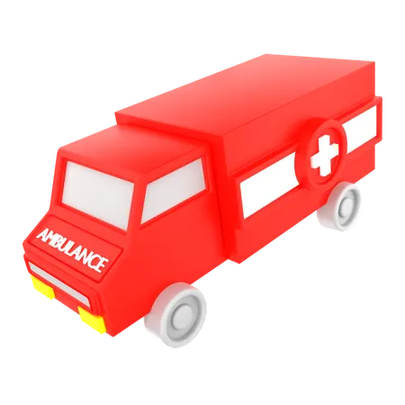 Ambulance  3D Icon