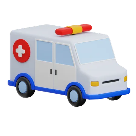 Ambulance  3D Icon