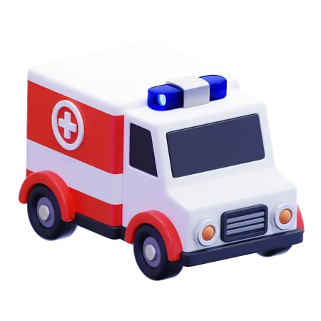 Ambulance  3D Icon