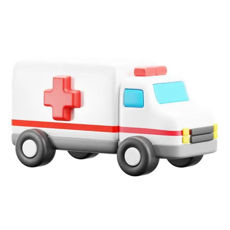 Ambulance  3D Icon