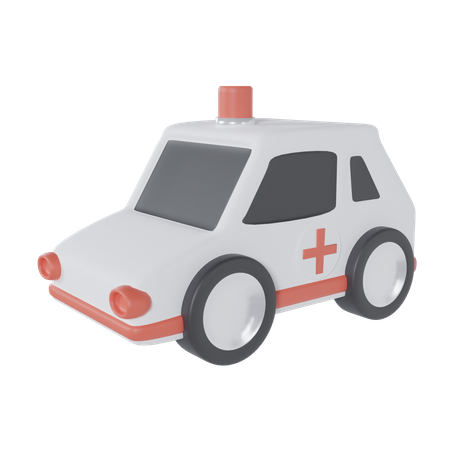 Ambulance  3D Icon