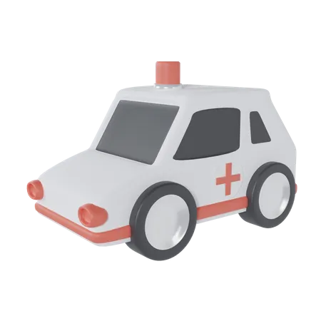 Ambulance  3D Icon